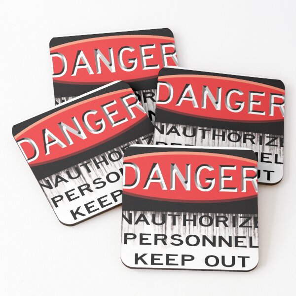 Item preview, Danger-Unauthorized Personnel Weathered  designed and sold by slyfo.
