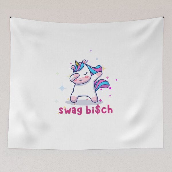 Item preview, Swag Bi$ch Awesome Unicorn designed and sold by mkzmerch.