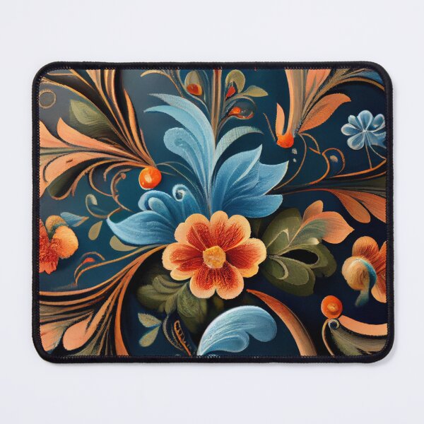 Item preview, Norwegian Blue Telemark Rosemaling designed and sold by bestsalernow.