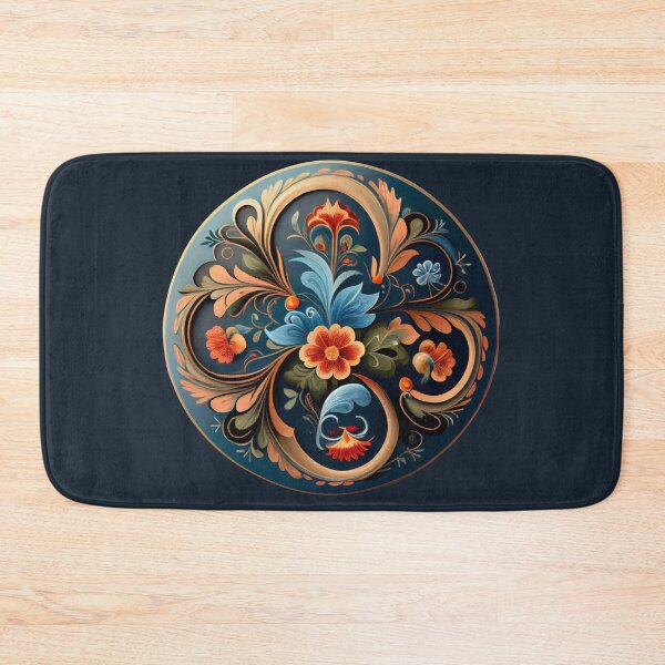 Item preview, Norwegian Blue Telemark Rosemaling designed and sold by bestsalernow.