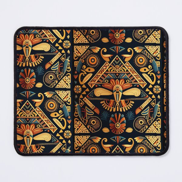 Item preview, Egyptian geometric patterns inspired by Egyptian Hieroglyphs designed and sold by m14arts.