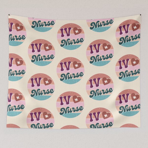 Item preview, IV Nurses | IV Nursing | Retro Design | Nursing Specialty designed and sold by DesignsRN.