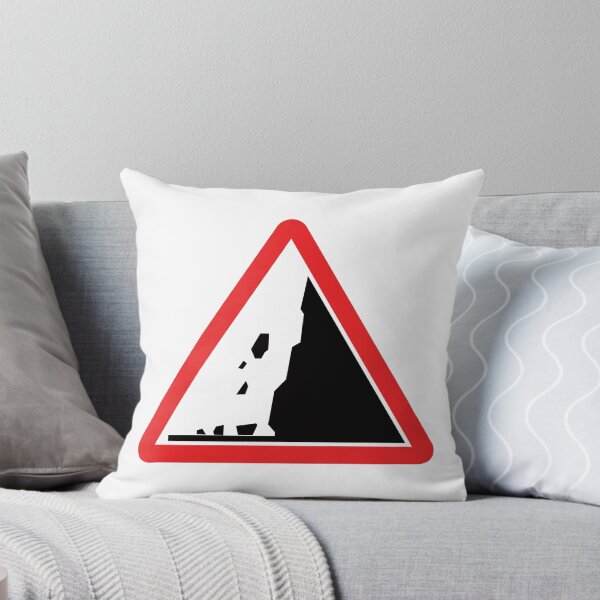 Item preview, Falling Rocks Hazard Sign designed and sold by slyfo.