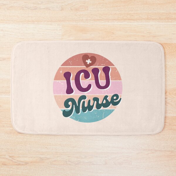 Item preview, ICU Nurses | Intensive Care Nursing | Retro Design | Nursing Specialty designed and sold by DesignsRN.