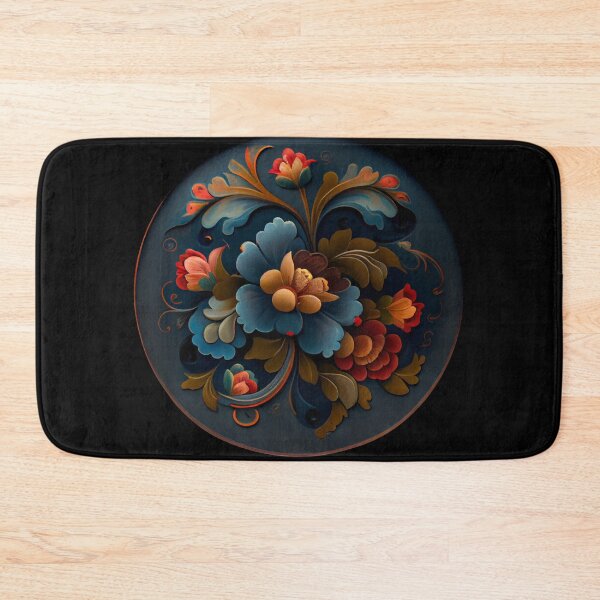 Item preview, Norwegian Blue Telemark Rosemaling designed and sold by bestsalernow.