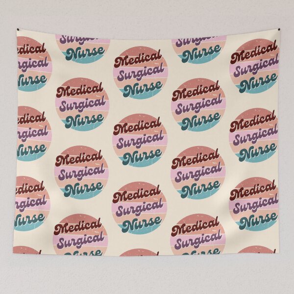 Item preview, Medical Surgical Nurses | Med Surg Nursing | Retro Design | Nursing Specialty designed and sold by DesignsRN.