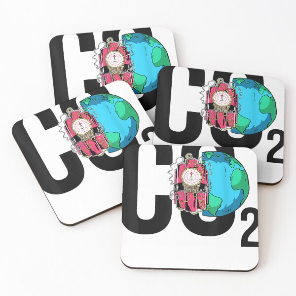 Item preview, CO2 Carbon Dioxide Pollution Hazard Earth Day Advocacy designed and sold by Shop-Art-conrad.