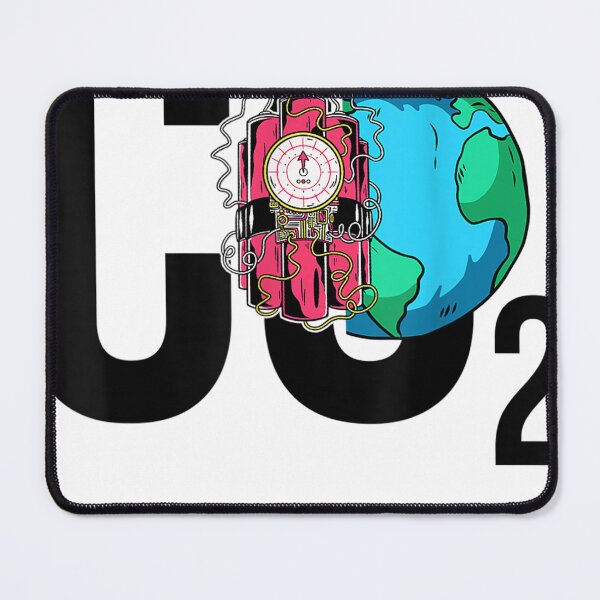 Item preview, CO2 Carbon Dioxide Pollution Hazard Earth Day Advocacy designed and sold by Shop-Art-conrad.
