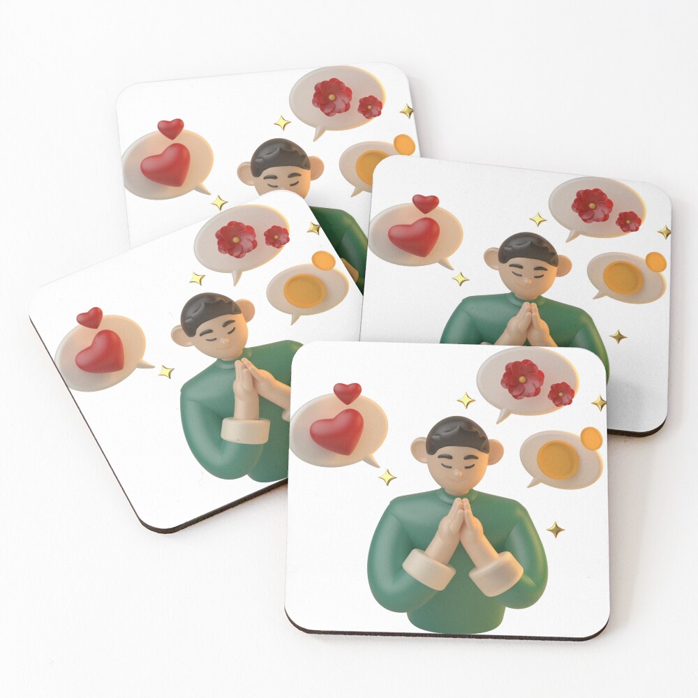 Item preview, Coasters (Set of 4) designed and sold by ForDesignPro.
