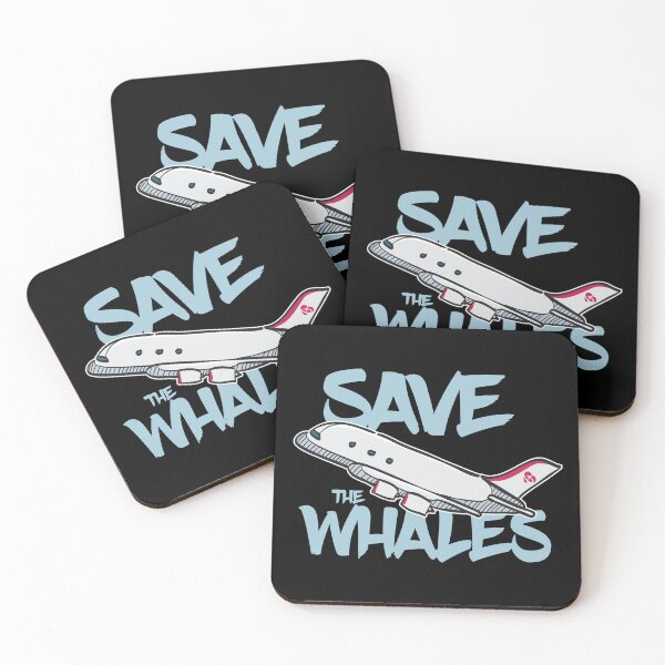 Item preview, Save The Whales Funny Aviation Quote designed and sold by Ikaroots.