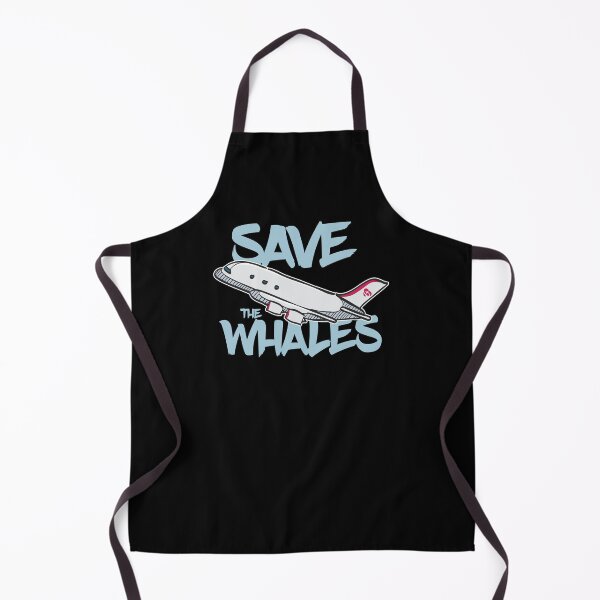 Item preview, Save The Whales Funny Aviation Quote designed and sold by Ikaroots.