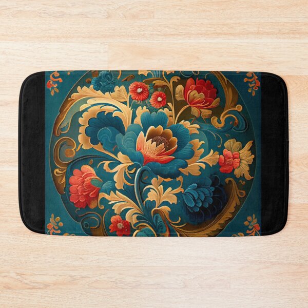 Item preview, Norwegian Blue Telemark Rosemaling designed and sold by bestsalernow.