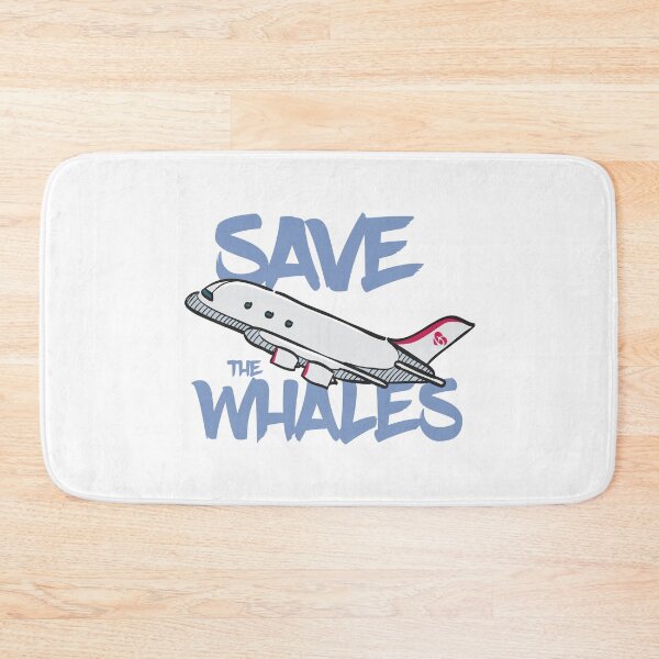 Item preview, Save The Whales Funny Aviation Saying designed and sold by Ikaroots.