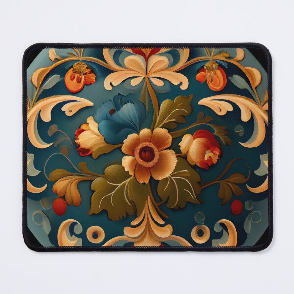 Item preview, Norwegian Blue Telemark Rosemaling designed and sold by bestsalernow.