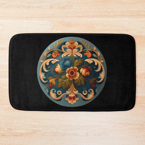 Item preview, Norwegian Blue Telemark Rosemaling designed and sold by bestsalernow.