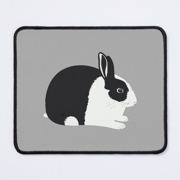 Item preview, Black Dutch Rabbit Bunny Cute Pet designed and sold by wigobun.