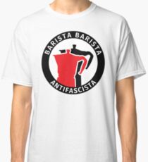 barista antifascista shirt