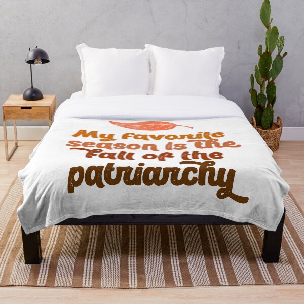 Item preview, my favorite season is the fall of the patriarchy feminist feminism gift funny pun equality designed and sold by starkle.