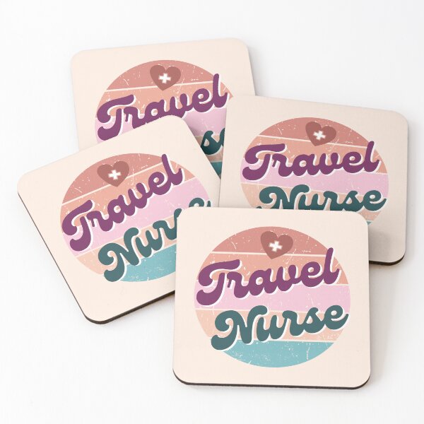 Item preview, Travel Nurses | Travel Nursing | Retro Design | Nursing Specialty designed and sold by DesignsRN.