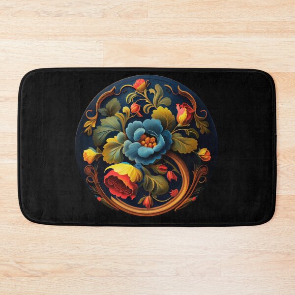 Item preview,  Norwegian Blue Telemark Rosemaling designed and sold by bestsalernow.
