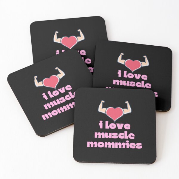 Item preview, i love muscle mommies designed and sold by DreamBigShirts.