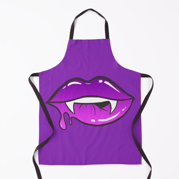 Item preview, Wet Vamp Lips | Purple designed and sold by moonrunesshop.