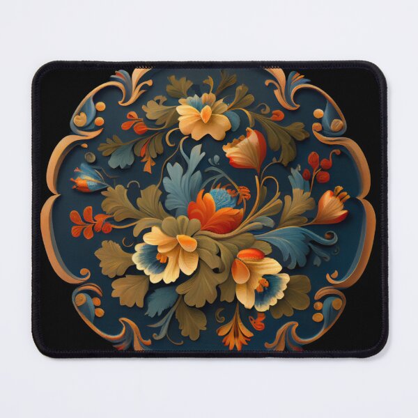Item preview, Norwegian Blue Telemark Rosemaling designed and sold by bestsalernow.