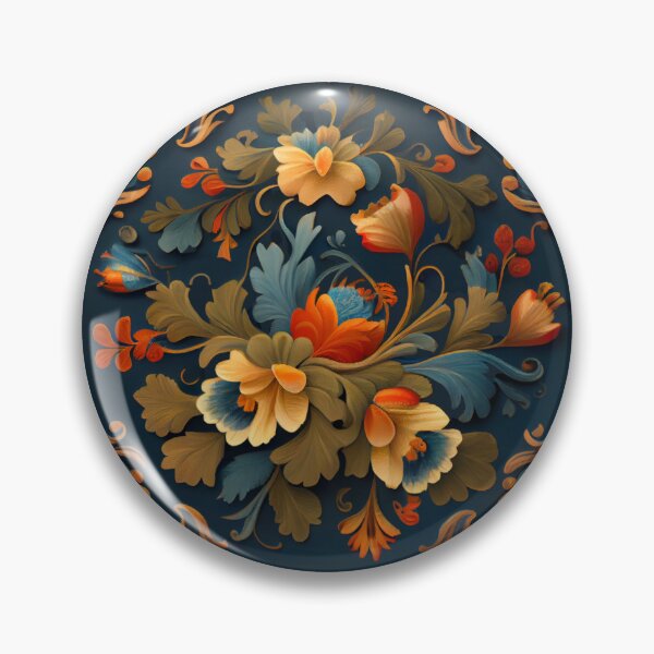 Item preview, Norwegian Blue Telemark Rosemaling designed and sold by bestsalernow.