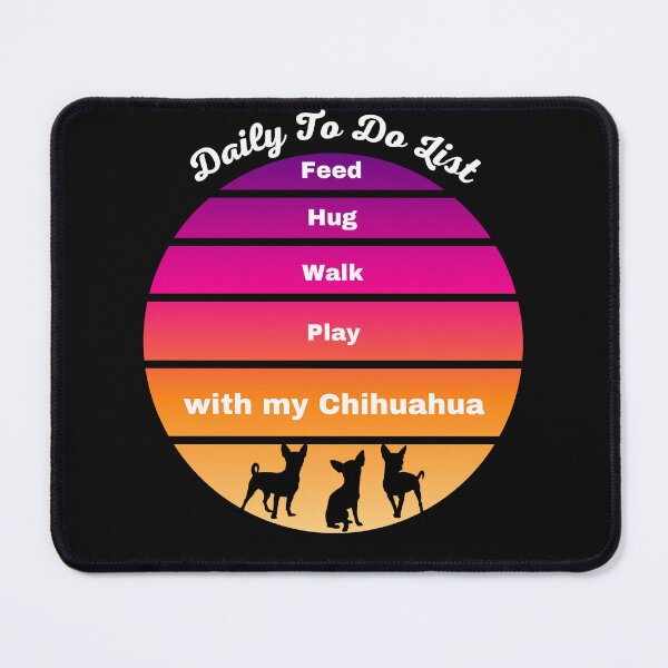 Item preview, Daily To Do List Chihuahua designed and sold by CeeLeeGifts.