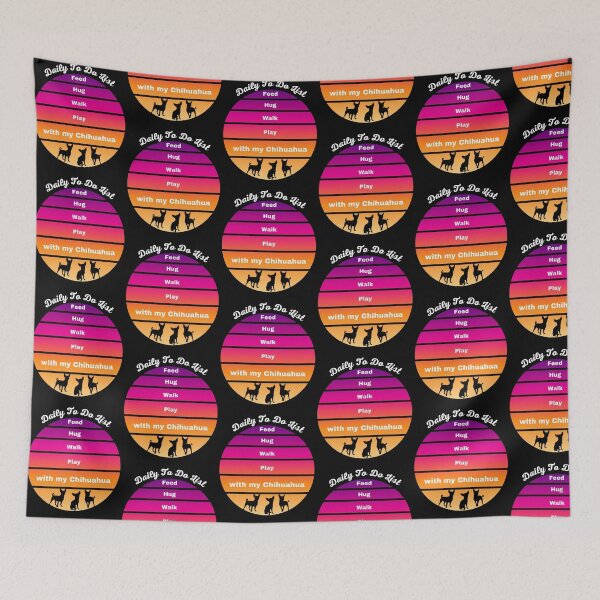 Item preview, Daily To Do List Chihuahua designed and sold by CeeLeeGifts.