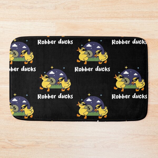 Item preview, Robber ducks (on dark colors) designed and sold by messy-nessie.