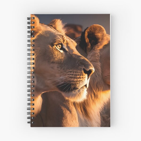Aperçu de l'œuvre Lions vigilants créée et vendue par Karen Roach.