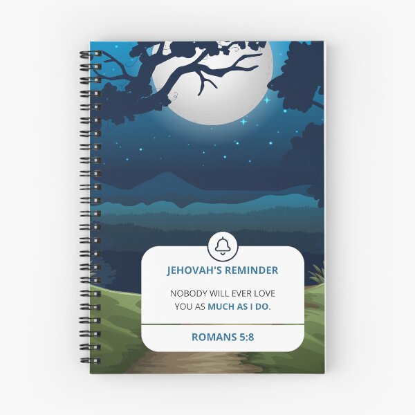 Item preview, JEHOVAH'S REMINDER (Romans 5:8) designed and sold by New World Designs.
