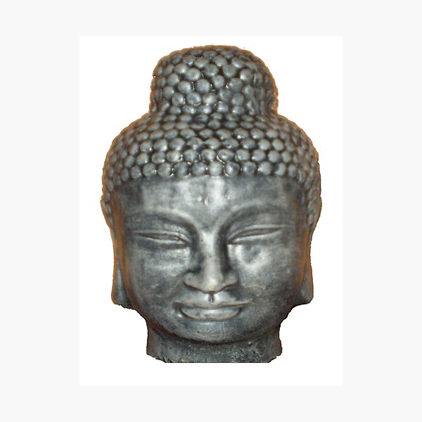 Face of Buddah Photographic Print