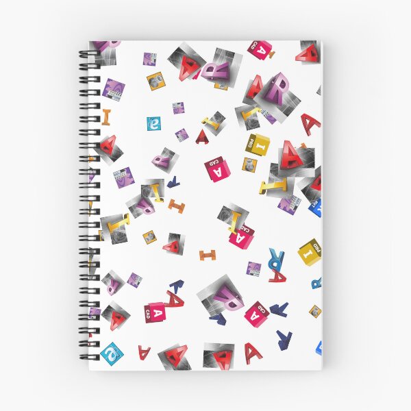 Item preview, AutoCAD Inventor Revit Logo Confetti designed and sold by CreatorHub.