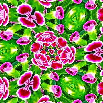 Artwork thumbnail, Sweet William Pattern by Patternflower