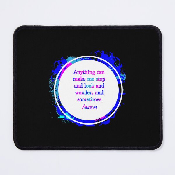 Item preview, Kurt Vonnegut Learning Quote designed and sold by ReginaldLessard.