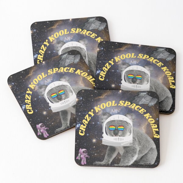 Item preview, CRAZY KOOL SPACE KOALA designed and sold by Kezzie Prints.
