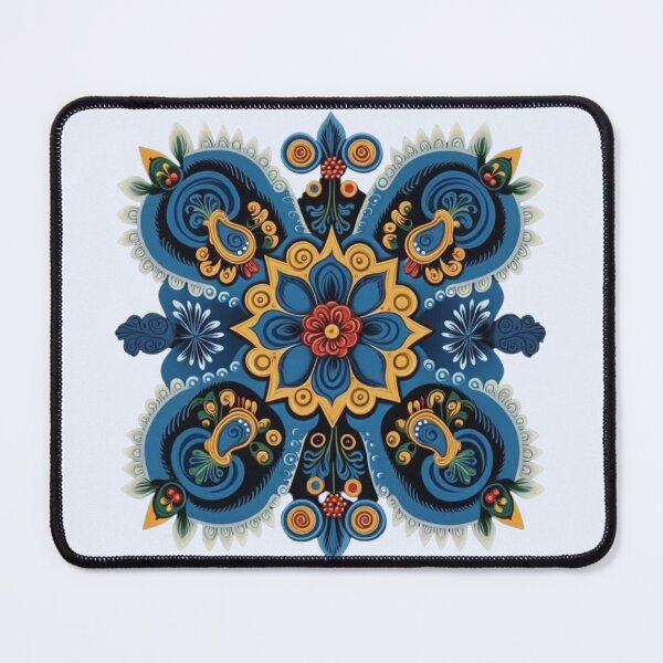 Item preview, Norwegian Blue Telemark Rosemaling designed and sold by bestsalernow.