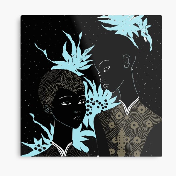 Aperçu de l'œuvre Jardin Moonflower: Sœurs I créée et vendue par memorexe.
