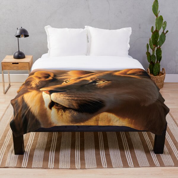 Item preview, Leones listos para la caza designed and sold by Karen Roach.