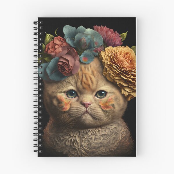 Item preview, Lovely cat (Kitten ) vintage flowers portrait frame 16 designed and sold by jetaiart.