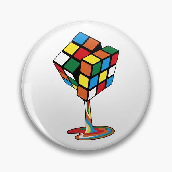 Item preview, Melting Rubik's Cube Classic t shirt designed and sold by Furqan Saleem.