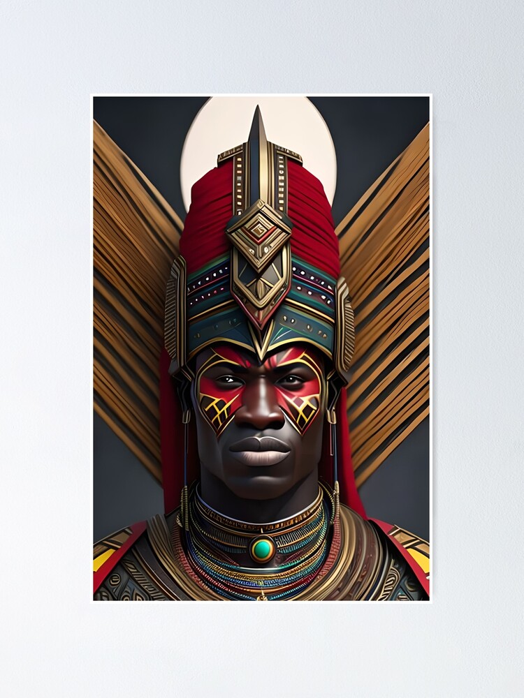 African Maasai female 1 Art Board Print for Sale by Rothnaric