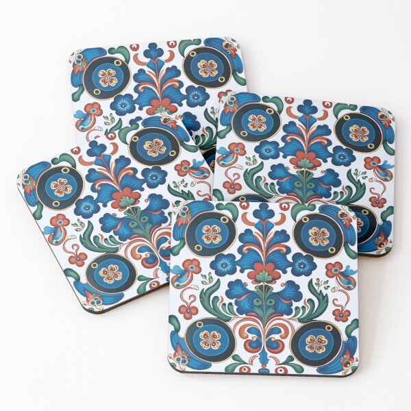 Item preview, Norwegian Blue Telemark Rosemaling designed and sold by bestsalernow.