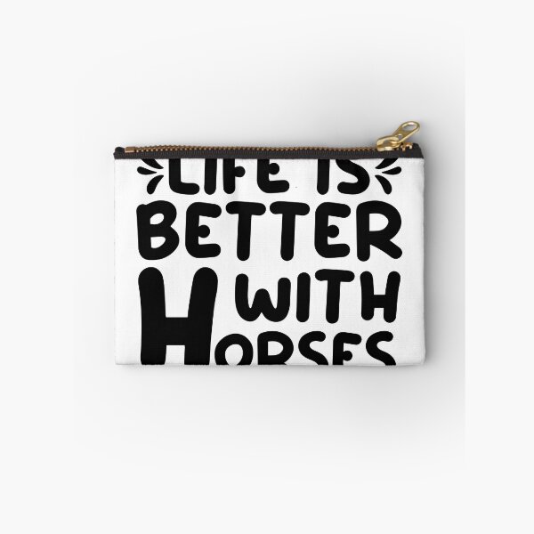 Item preview, Cute Life Is Better With Horses Horseback Riding designed and sold by jaftees.
