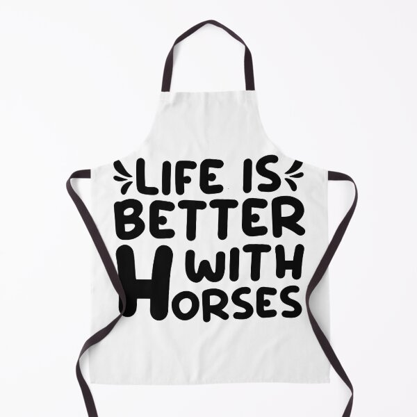 Item preview, Cute Life Is Better With Horses Horseback Riding designed and sold by jaftees.