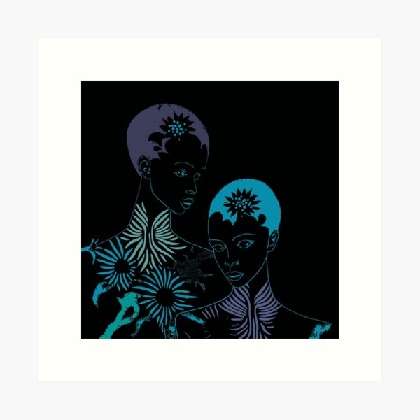 Aperçu de l'œuvre Moonflower Garden : Les Jeunes Princes créée et vendue par memorexe.