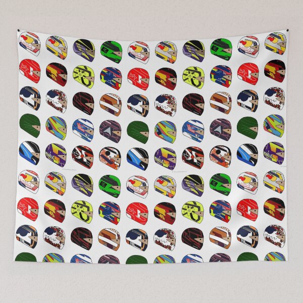Item preview, 2023 Grid Helmets - F1 motorsport - DoodleAndDrive designed and sold by DoodleAndDrive.