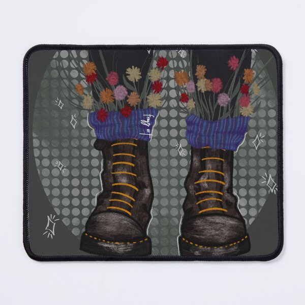 Item preview, Flowers In My Boots designed and sold by Frayz-Art.